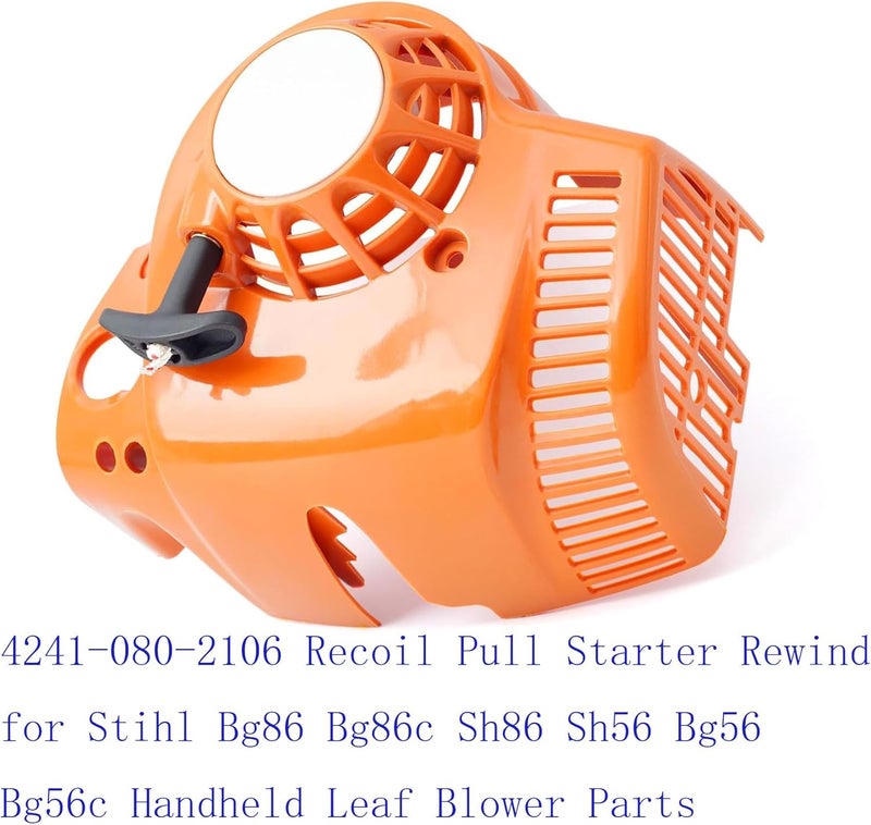 VIGORVIL 4241-080-2106 Recoil Pull Starter Rewind for Stihl Bg86 Bg86c Sh86 Sh56 Bg56 Bg56c Handheld Leaf Blower Parts - Image 3